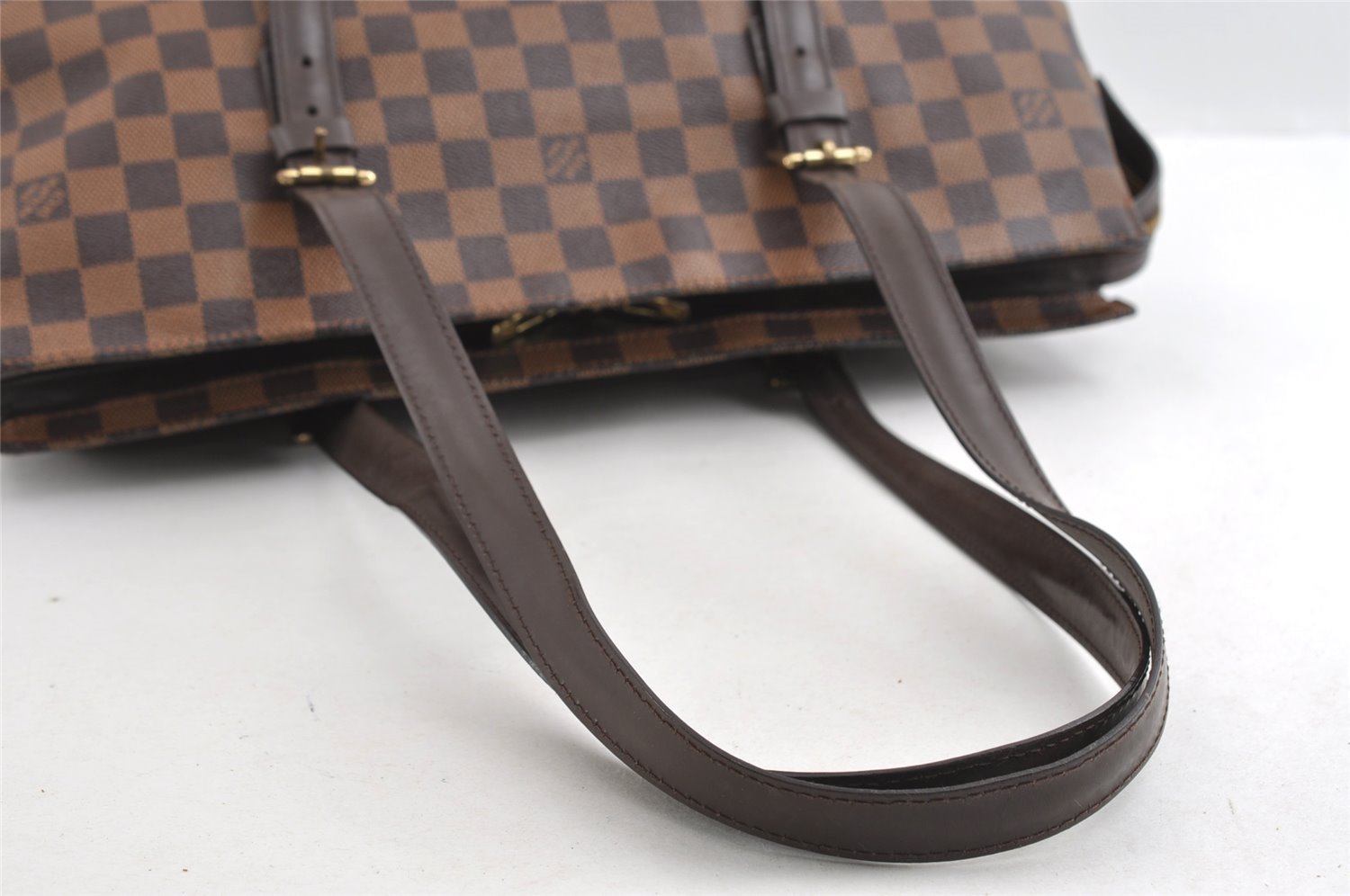 Authentic Louis Vuitton Damier Chelsea Shoulder Tote Bag N51119 LV 5399I