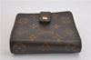 Authentic Louis Vuitton Monogram Compact Zip Bifold Wallet Purse M61667 LV 5400F