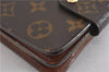 Authentic Louis Vuitton Monogram Compact Zip Bifold Wallet Purse M61667 LV 5400F