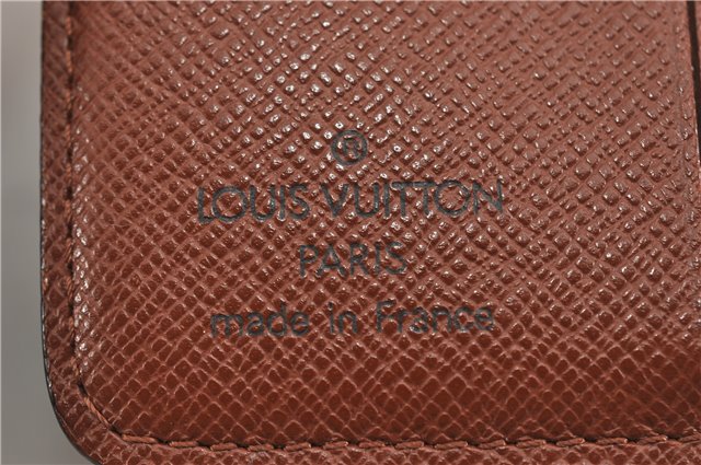 Authentic Louis Vuitton Monogram Compact Zip Bifold Wallet Purse M61667 LV 5400F