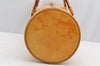 Authentic Louis Vuitton Vernis Bedford Hand Bag Yellow Beige M91006 LV 5400I