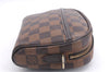 Authentic Louis Vuitton Damier Pochette Ipanema Waist Bag XS N51296 LV 5401E