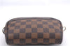 Authentic Louis Vuitton Damier Pochette Ipanema Waist Bag XS N51296 LV 5401E