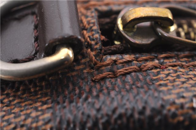 Authentic Louis Vuitton Damier Pochette Ipanema Waist Bag XS N51296 LV 5401E