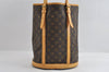 Authentic Louis Vuitton Monogram Bucket GM Shoulder Tote Bag M42236 Junk 5401I