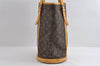 Authentic Louis Vuitton Monogram Bucket GM Shoulder Tote Bag M42236 Junk 5401I