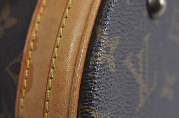 Authentic Louis Vuitton Monogram Bucket GM Shoulder Tote Bag M42236 Junk 5401I