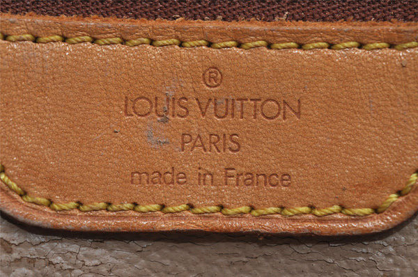 Authentic Louis Vuitton Monogram Bucket GM Shoulder Tote Bag M42236 Junk 5401I