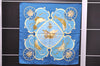 Authentic HERMES Carre 90 Scarf "SORINGS" Silk Blue 5402D