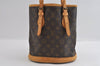 Authentic Louis Vuitton Monogram Bucket PM Shoulder Bag Old Model LV Junk 5402I