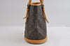 Authentic Louis Vuitton Monogram Bucket PM Shoulder Bag Old Model LV Junk 5402I