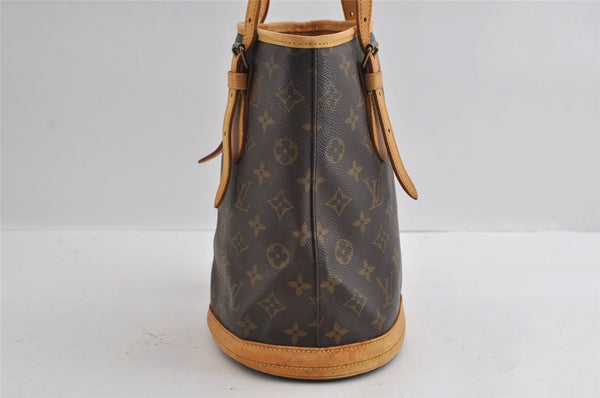 Authentic Louis Vuitton Monogram Bucket PM Shoulder Bag Old Model LV Junk 5402I