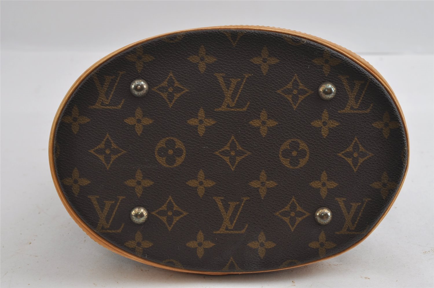 Authentic Louis Vuitton Monogram Bucket PM Shoulder Bag Old Model LV Junk 5402I