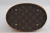 Authentic Louis Vuitton Monogram Bucket PM Shoulder Bag Old Model LV Junk 5402I