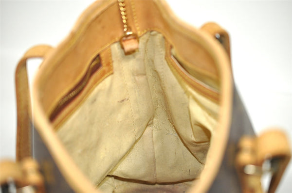 Authentic Louis Vuitton Monogram Bucket PM Shoulder Bag Old Model LV Junk 5402I