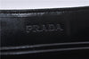 Authentic PRADA Nylon Leather Shoulder Hand Bag Purse Green Gray 5403C