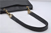 Authentic CHANEL Caviar Skin CoCo Mark Chain Shoulder Tote Bag Purse Black 5403E