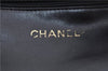 Authentic CHANEL Caviar Skin CoCo Mark Chain Shoulder Tote Bag Purse Black 5403E