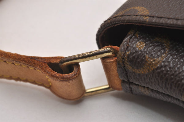 Authentic Louis Vuitton Monogram Musette Tango Shoulder Bag M51257 LV 5403I