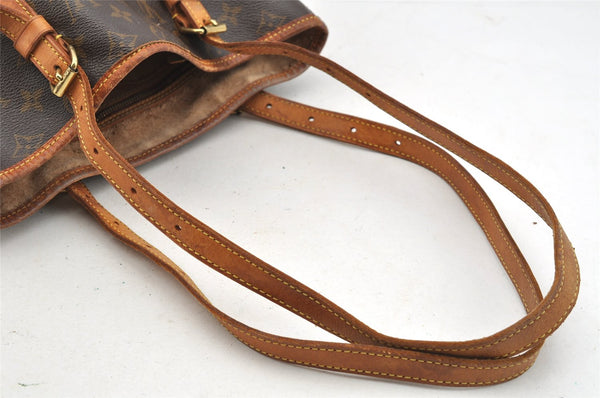 Authentic Louis Vuitton Monogram Bucket GM Shoulder Tote Bag M42236 Junk 5405I