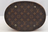 Authentic Louis Vuitton Monogram Bucket GM Shoulder Tote Bag M42236 Junk 5405I