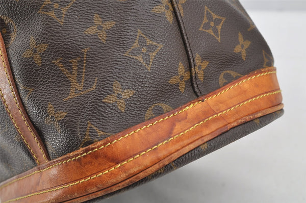 Authentic Louis Vuitton Monogram Bucket GM Shoulder Tote Bag M42236 Junk 5405I