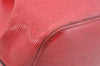Authentic Louis Vuitton Epi Petit Noe Shoulder Drawstring Bag M44107 Red 5406I