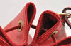 Authentic Louis Vuitton Epi Petit Noe Shoulder Drawstring Bag M44107 Red 5406I