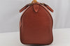 Authentic Louis Vuitton Epi Speedy 35 Hand Boston Bag Brown M42993 LV 5407I