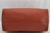 Authentic Louis Vuitton Epi Speedy 35 Hand Boston Bag Brown M42993 LV 5407I