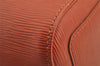Authentic Louis Vuitton Epi Speedy 35 Hand Boston Bag Brown M42993 LV 5407I