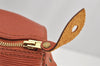 Authentic Louis Vuitton Epi Speedy 35 Hand Boston Bag Brown M42993 LV 5407I