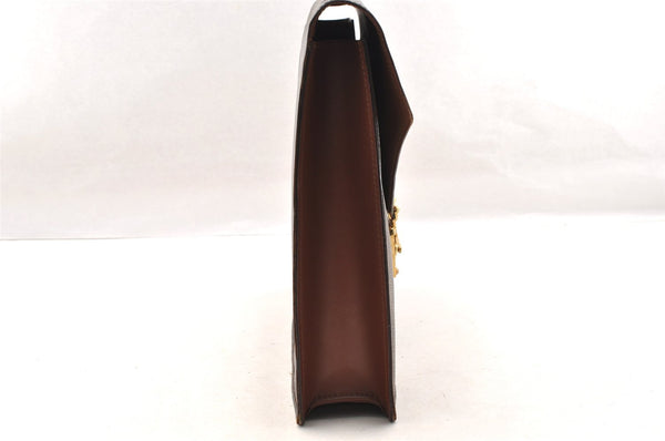 Auth Louis Vuitton Monogram Porte Documents Bandouliere M53338 Briefcase 5408I