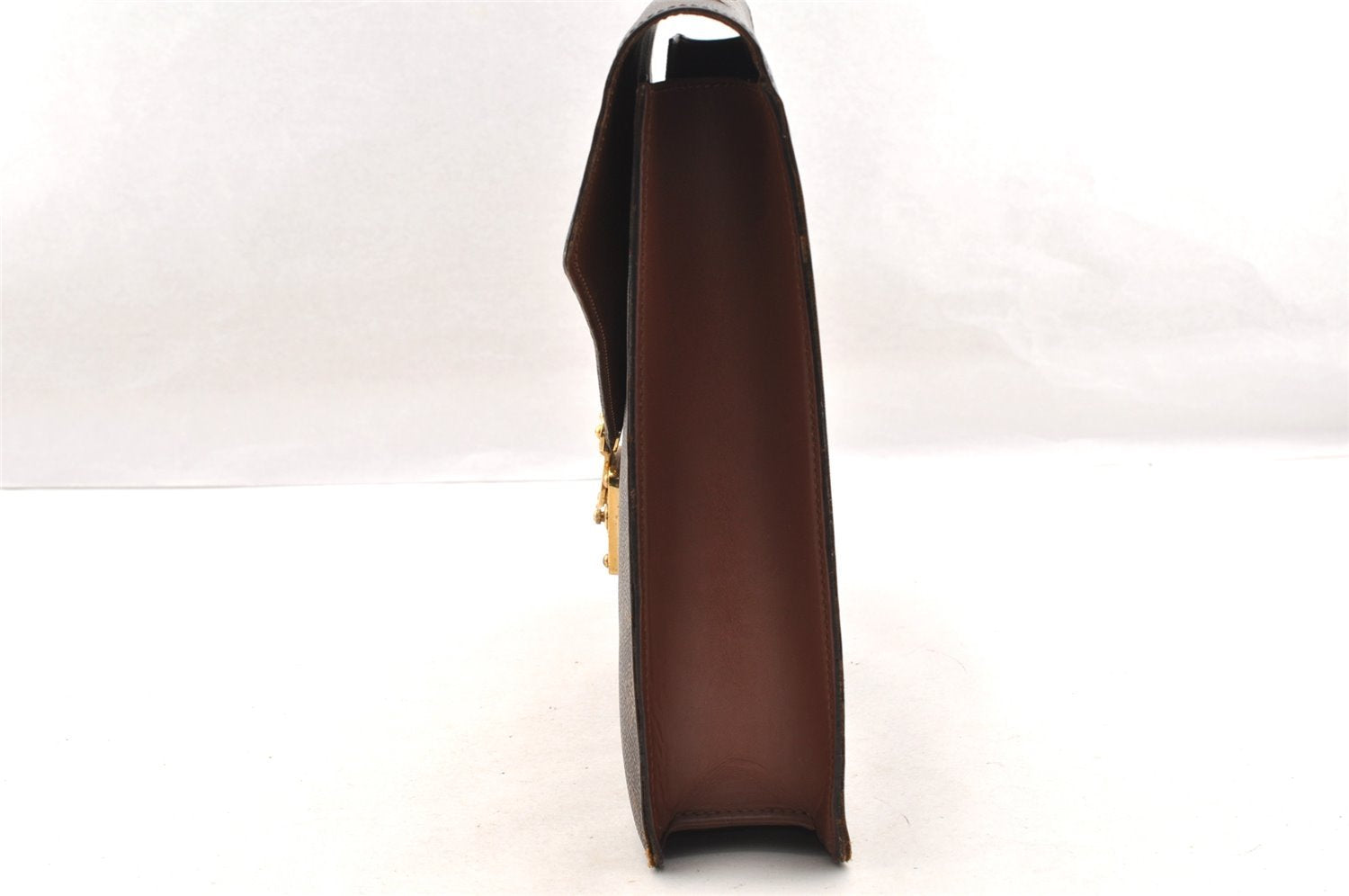 Auth Louis Vuitton Monogram Porte Documents Bandouliere M53338 Briefcase 5408I