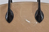 Authentic Louis Vuitton Vernis Lockit PM Hand Bag Purse Beige M90251 LV 5410E