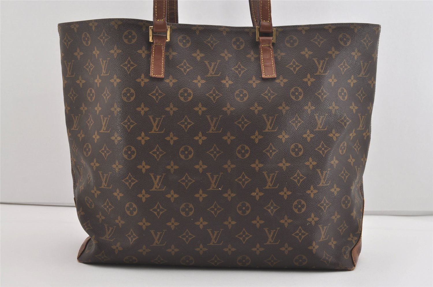 Authentic Louis Vuitton Monogram Cabas Alto Shoulder Tote Bag M51152 LV 5410I
