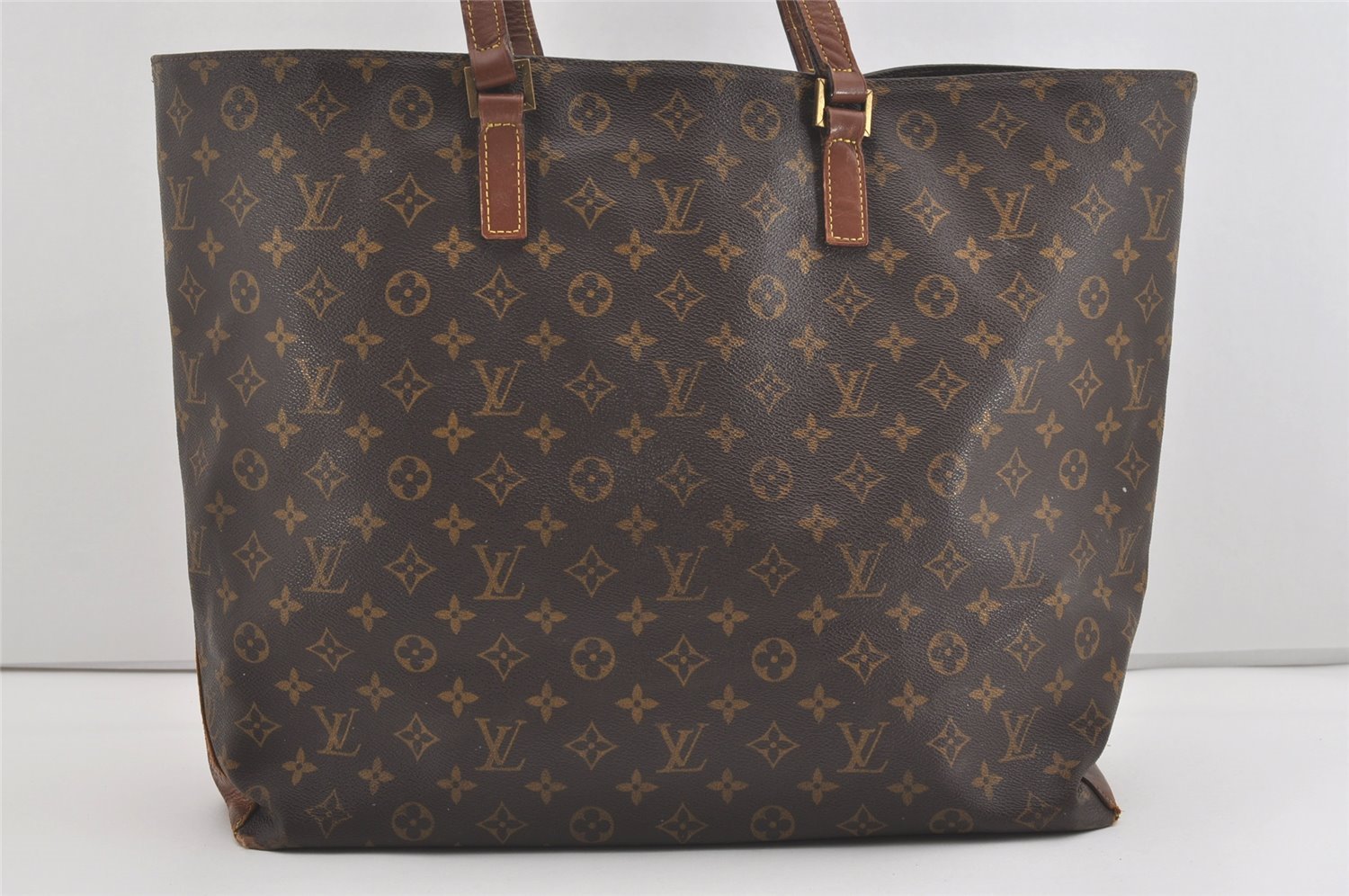 Authentic Louis Vuitton Monogram Cabas Alto Shoulder Tote Bag M51152 LV 5410I