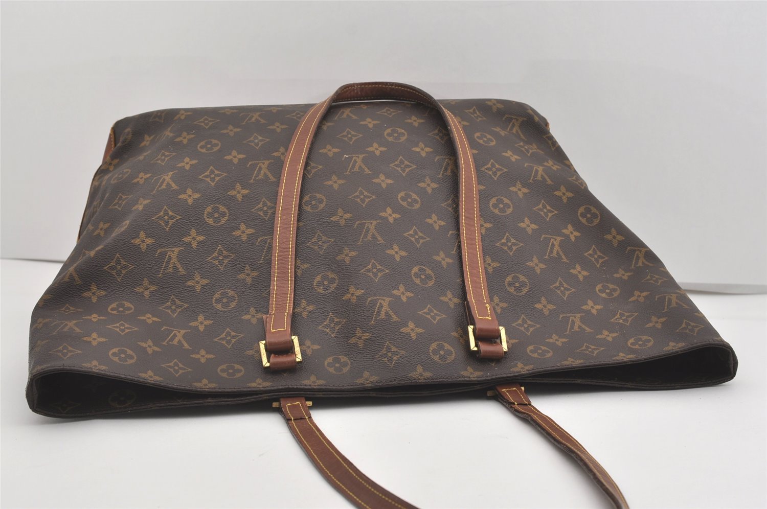 Authentic Louis Vuitton Monogram Cabas Alto Shoulder Tote Bag M51152 LV 5410I