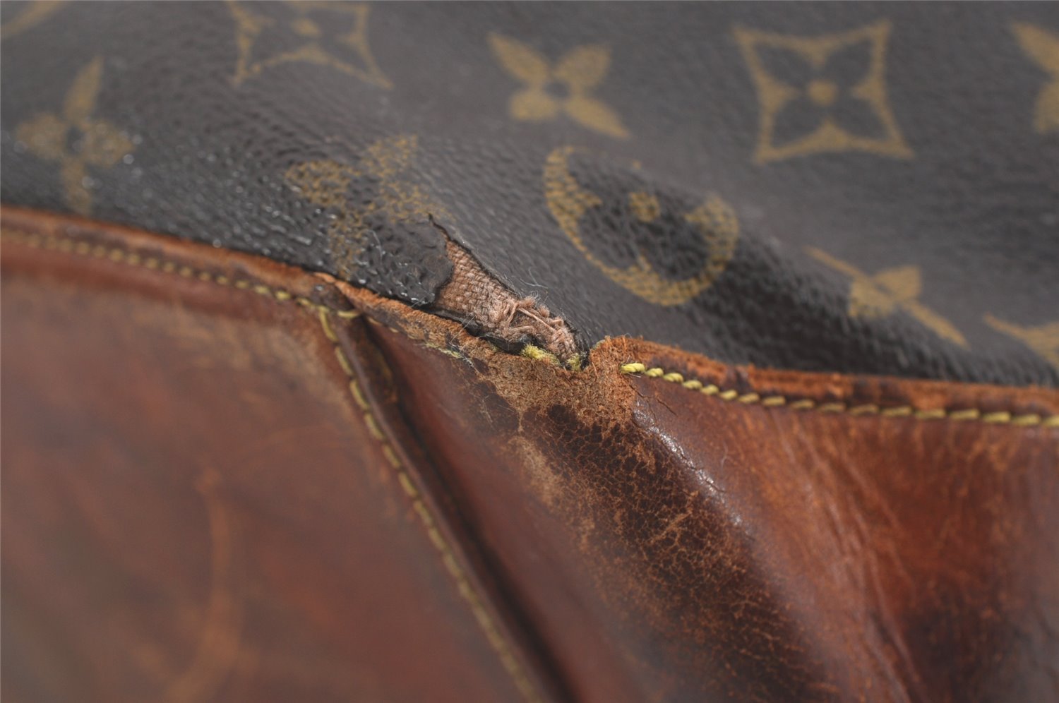 Authentic Louis Vuitton Monogram Cabas Alto Shoulder Tote Bag M51152 LV 5410I