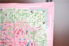 Authentic HERMES Carre 90 Scarf "LA PRAIRIE " Silk Pink 5411C