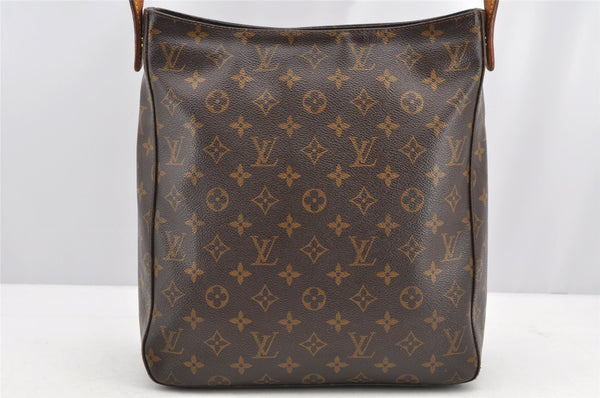 Authentic Louis Vuitton Monogram Looping GM Shoulder Bag M51145 LV 5411I