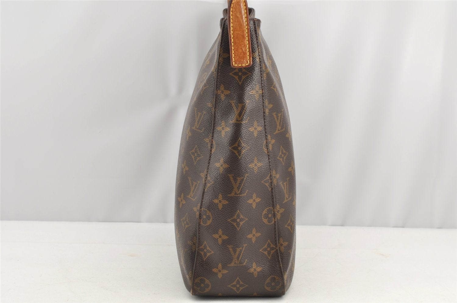 Authentic Louis Vuitton Monogram Looping GM Shoulder Bag M51145 LV 5411I