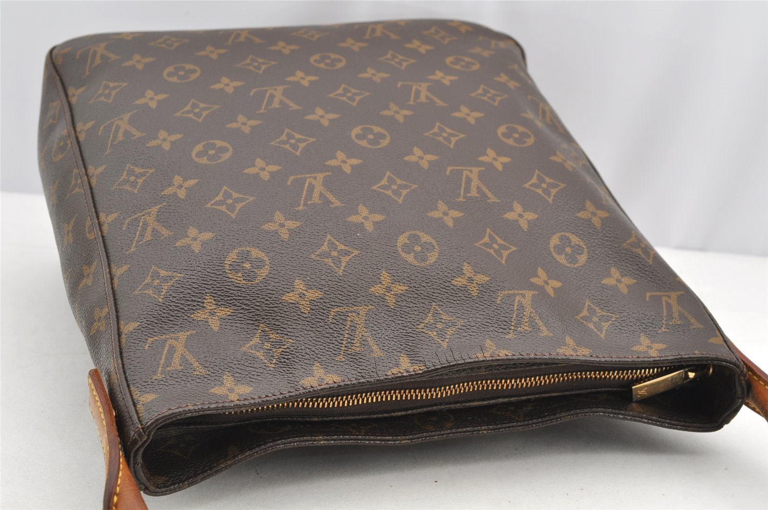 Authentic Louis Vuitton Monogram Looping GM Shoulder Bag M51145 LV 5411I