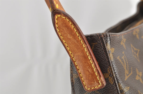 Authentic Louis Vuitton Monogram Looping GM Shoulder Bag M51145 LV 5411I