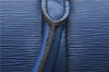 Authentic Louis Vuitton Epi Keepall 45 Boston Travel Bag Blue M42975 LV 5412D