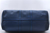 Authentic Louis Vuitton Epi Keepall 45 Boston Travel Bag Blue M42975 LV 5412D