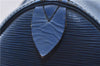 Authentic Louis Vuitton Epi Keepall 45 Boston Travel Bag Blue M42975 LV 5412D