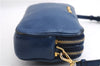 Authentic MIU MIU Leather Hand Pouch Purse 5ARH02 Blue Box 5412E