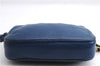 Authentic MIU MIU Leather Hand Pouch Purse 5ARH02 Blue Box 5412E