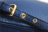 Authentic MIU MIU Leather Hand Pouch Purse 5ARH02 Blue Box 5412E